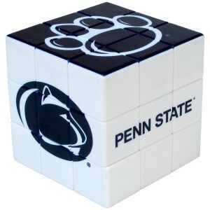 puzzle cube with Penn State, Athletic Logo, and Paw